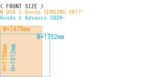 #N-BOX G Honda SENSING 2017- + Honda e Advance 2020-
